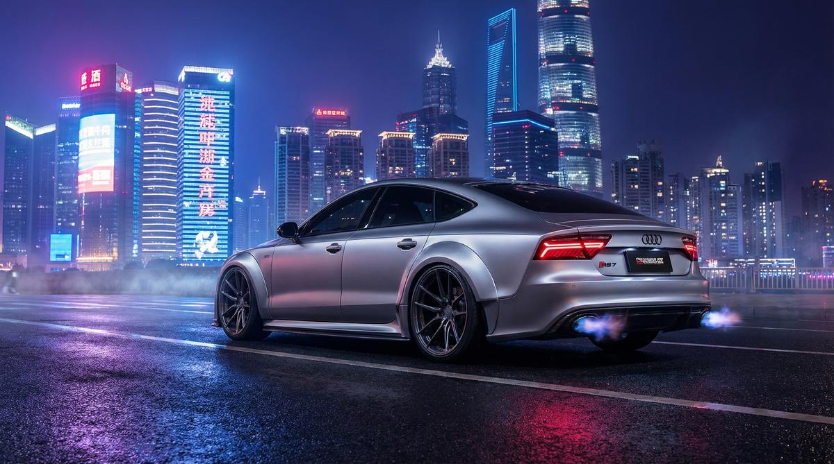 黄色仓库-奥迪RS7改装视频